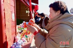 （新春见闻）山东东营：新春庙会年味浓